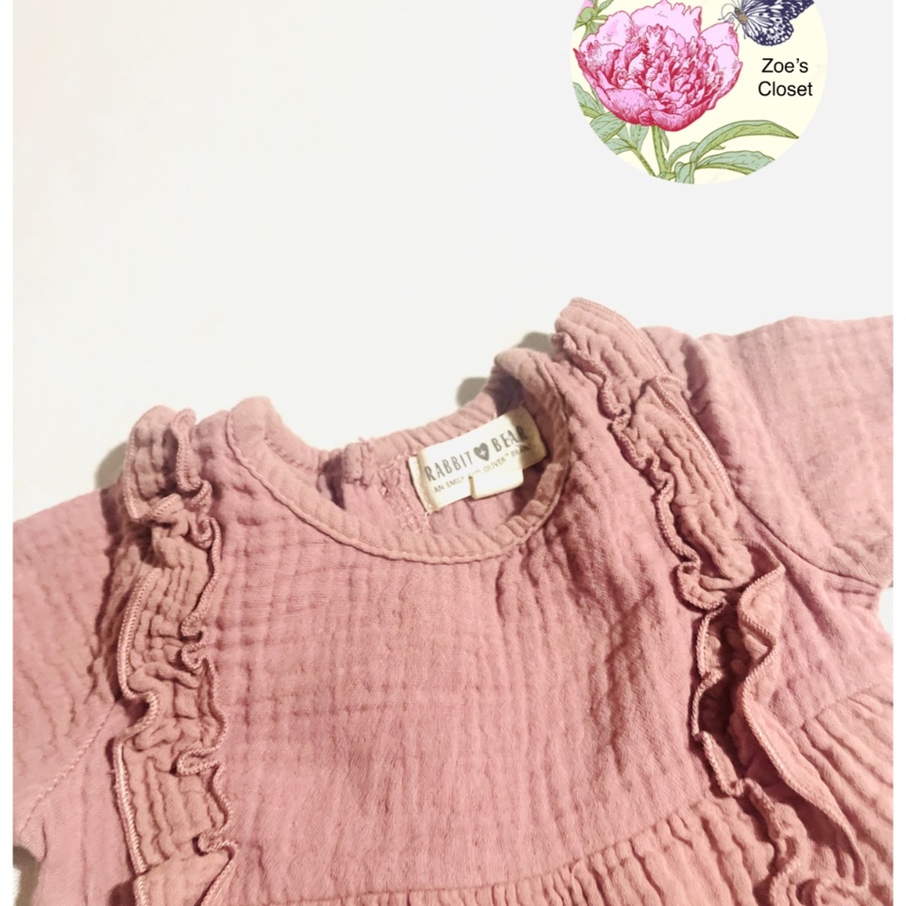 Rabbit and Bear baby Romper